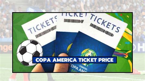 tickets copa america prices
